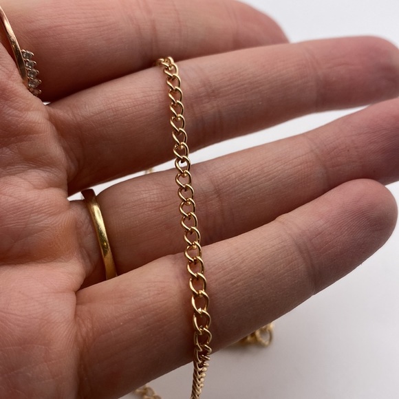 Gold necklace - Picture 2 of 3